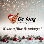 De Jong Afvalbewerkingssystemen wenst u fijne feestdagen